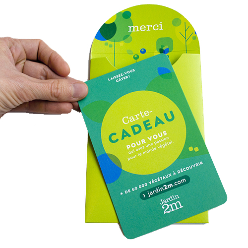 Carte-cadeau JARDIN DÉPÔT