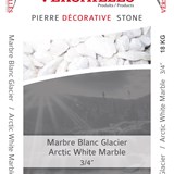 Pierre marbre blanc glacier - Photo